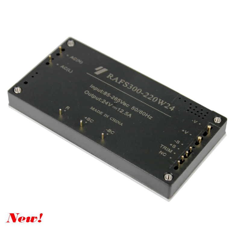 AC-DC Power Module RAFS300-220W24 Industrial & Railway  | Ahhesionpower.com